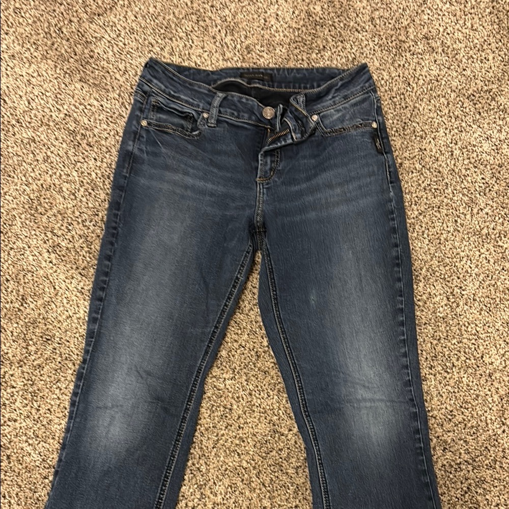 Silver Jeans Blue Straight Leg Denim